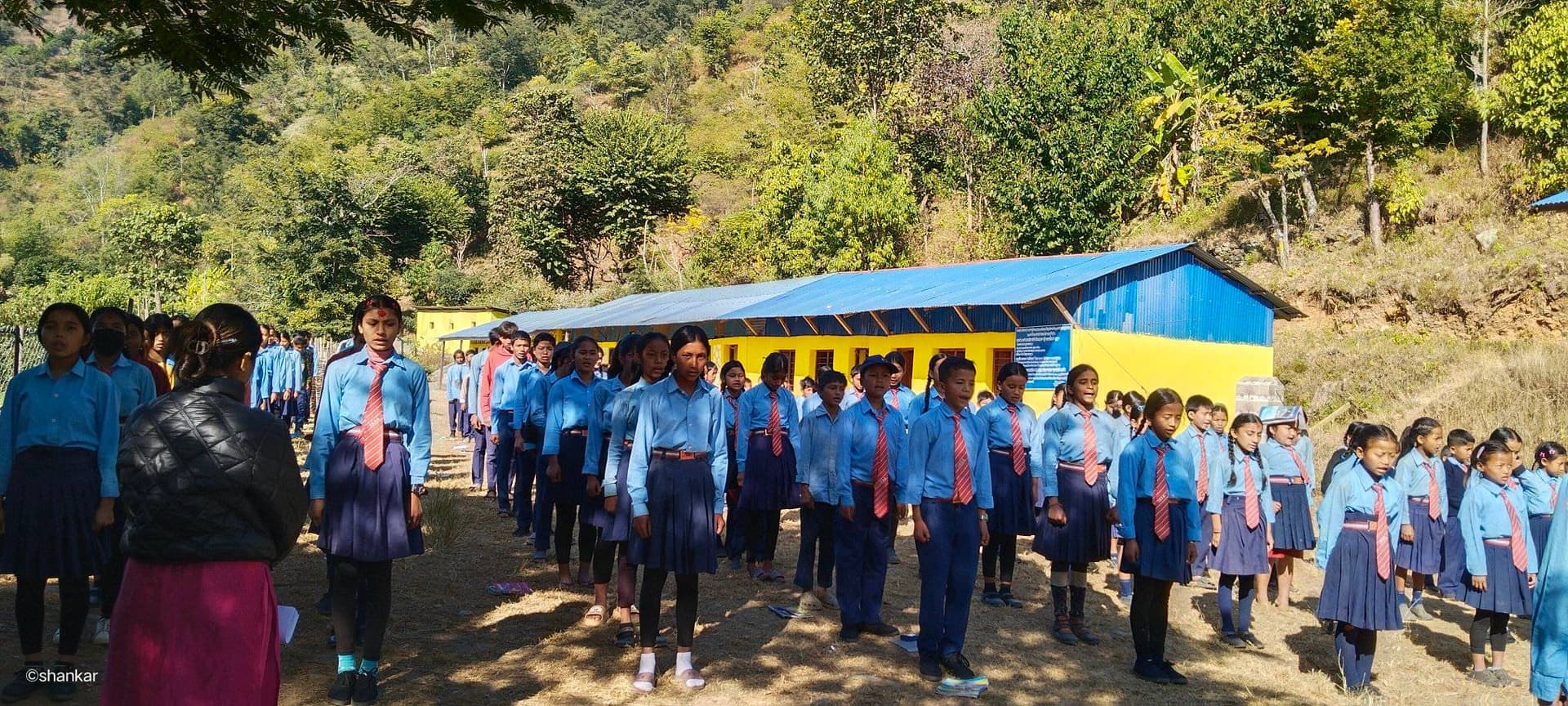 Jaya Bhawani Secondary School Building